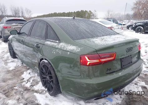 2017 Audi A6 2.0T Premium from USA, damaged, VIN WAUF8AFC6HN049578